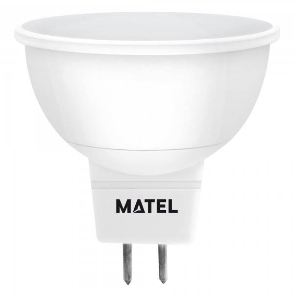Bomb.led dicroica al.fund.120ºmr16  8w.c (caja de 10 unidades)