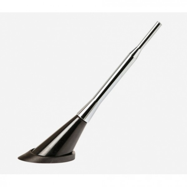 Antena Aluminio "Evo". Plata 125Mm