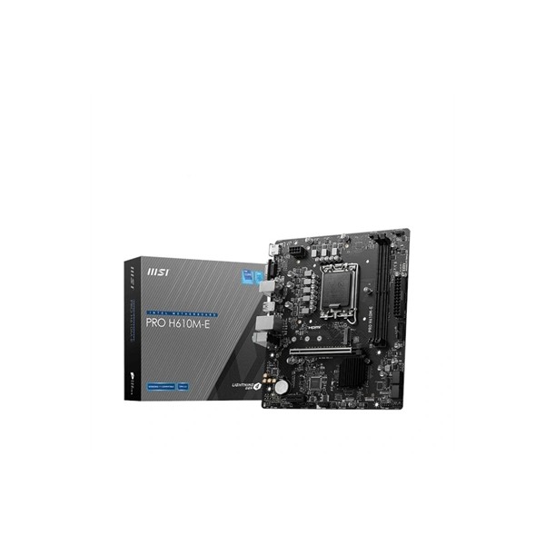 Msi placa base pro h610m-e ddr5 matx 1700