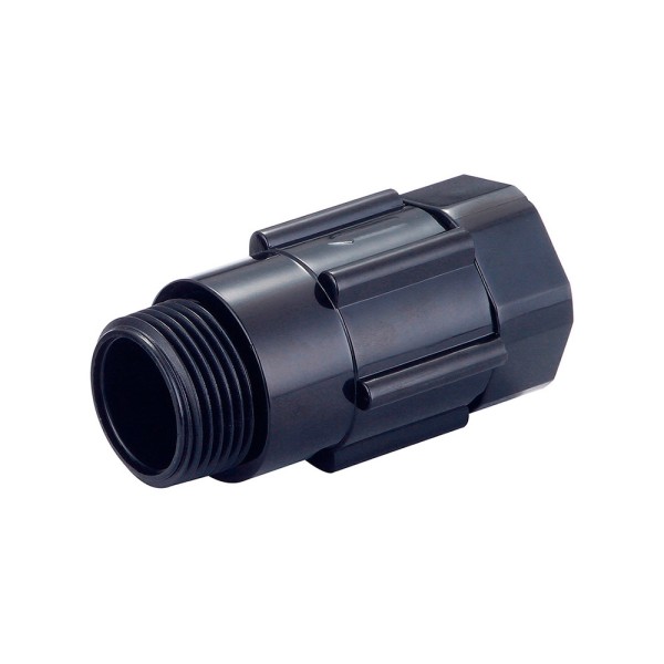 Reductor de presión para tubo ø16 mm, rosca hembra ¾ pulg a rosca macho ¾ pulg