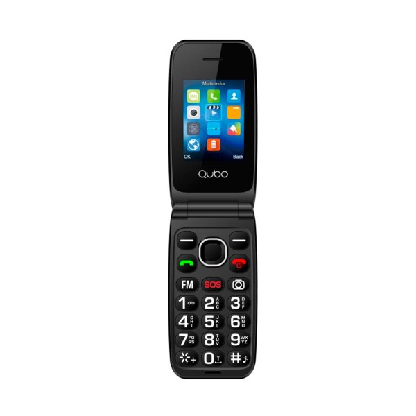 Qubo senior p-210nw 4g black / móvil 2.8"