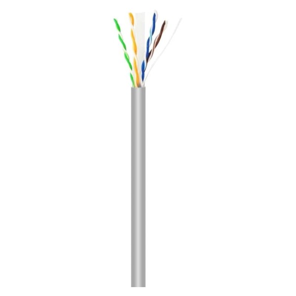 Aisens cable rj45 cat.6 utp rigido 305m gris