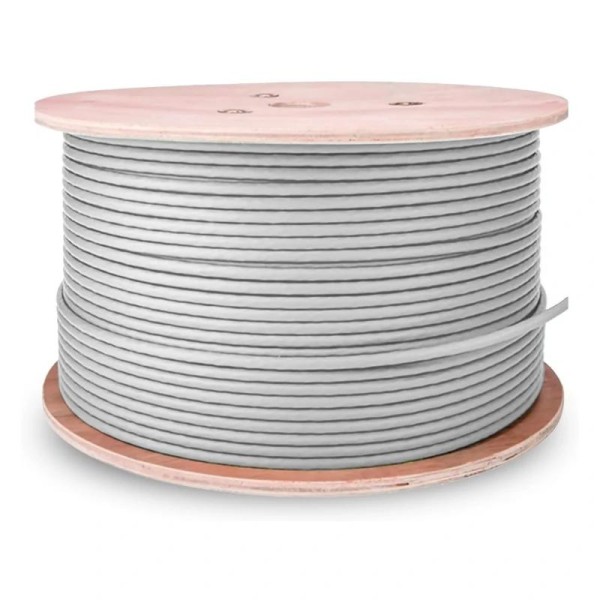 Aisens cable rj45 cat.6 utp rigido 305m gris