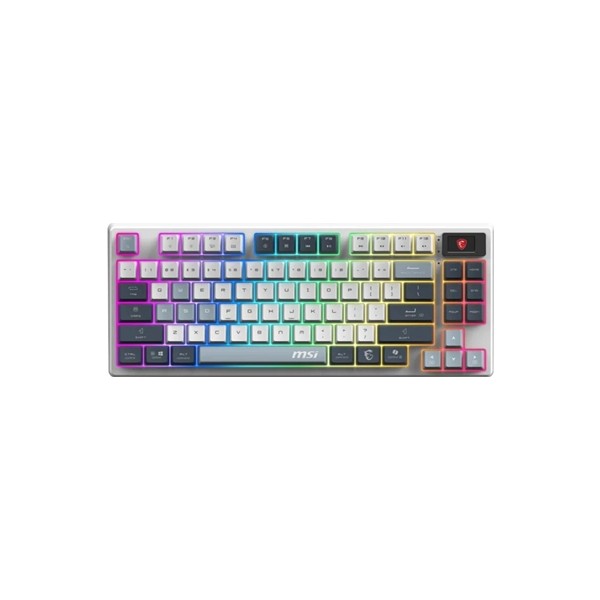 Msi teclado forge gk600 tkl w sky es bt