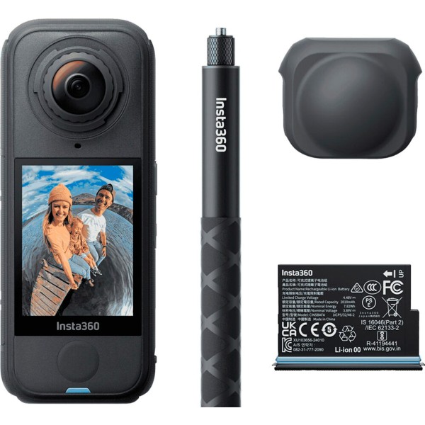 Insta360 x4 air starter bundle black / cámara 8k 360º